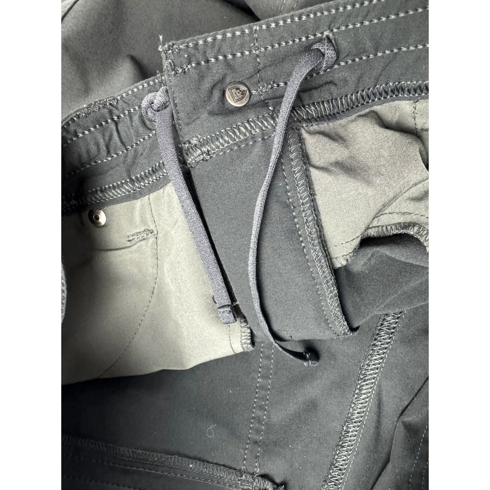 Kuhl Womens Cargo Hiking Pants Black Size 10 Reg Outdoor Trekking Trousers